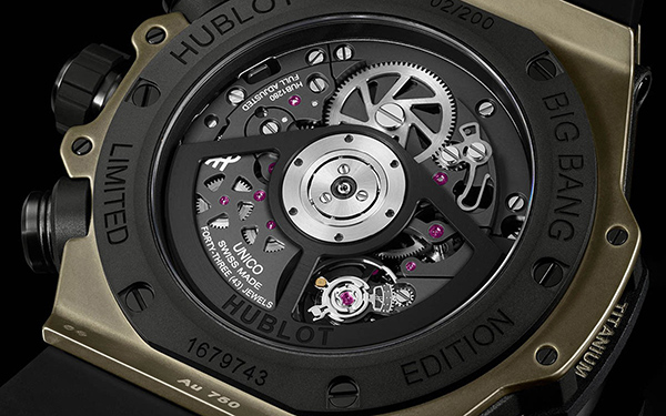 Hublot宇舶推出Big Bang Unico全魔力金限量腕表（图）