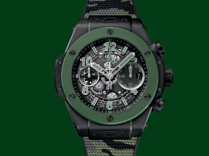 宇舶Big Bang All Black Green腕表Watches of Switzerland特别版（图）