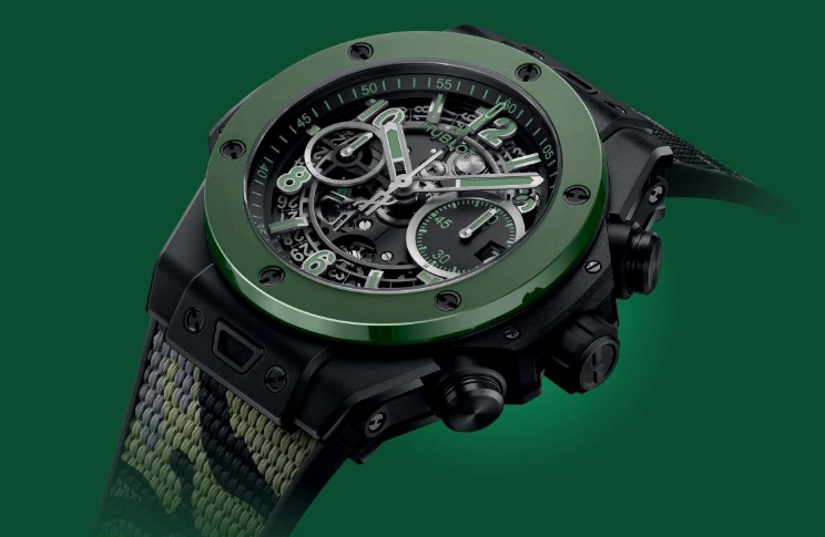 宇舶Big Bang All Black Green腕表Watches of Switzerland特别版（图）